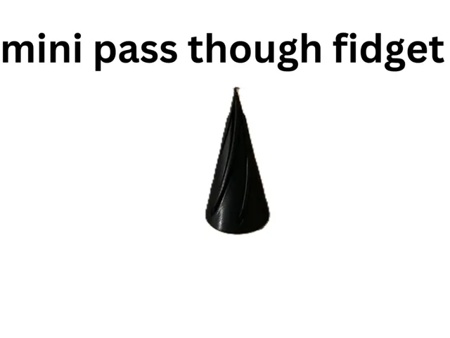 pass though fidget