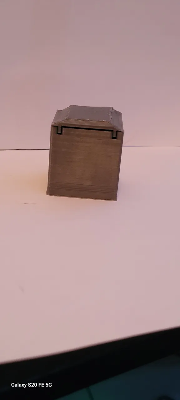 Sliding Lid Storage Box with Hidden Compartment view 2