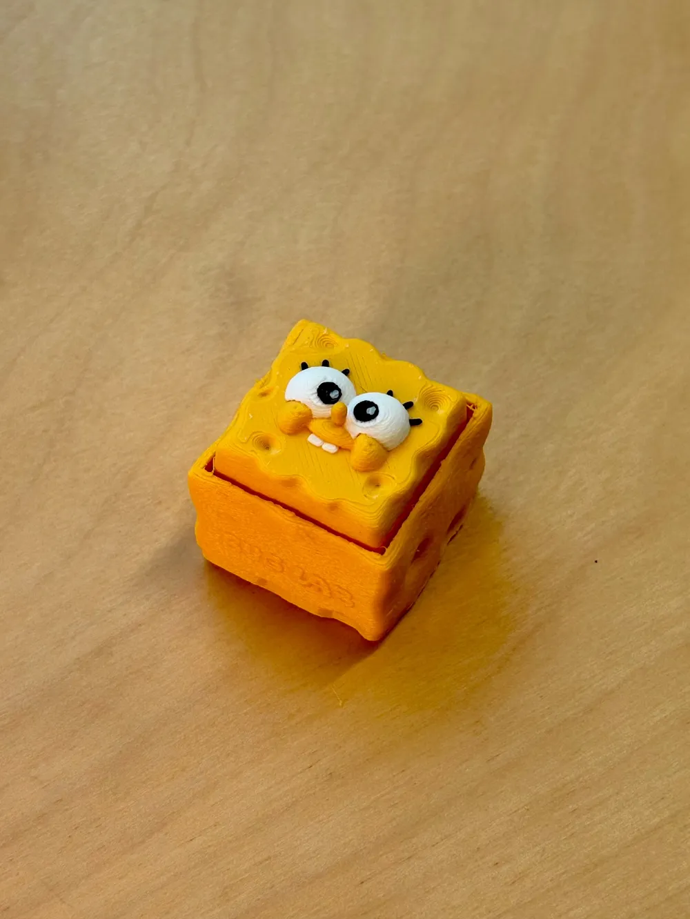 Spongebob Clicker | Super fidget clicker toy! - Free 3D Print Model ...