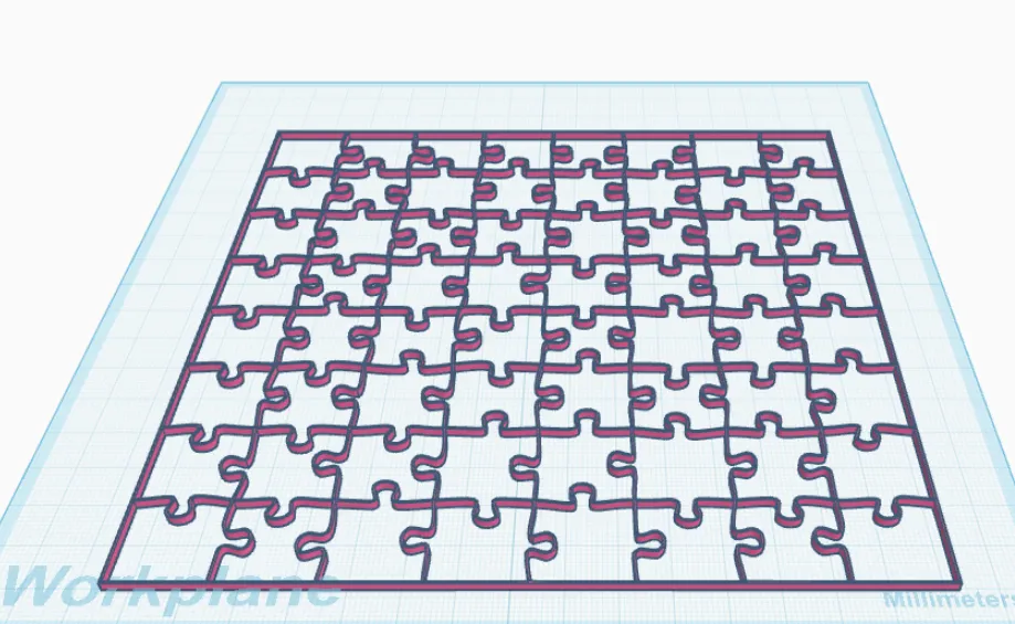 DIY Puzzle Template Negatives - Free 3D Print Model - MakerWorld