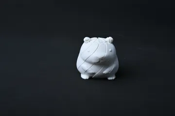 Modelo para impresión 3D: 伸缩滑溜卡皮巴拉解压玩具 — vista de referencia 3