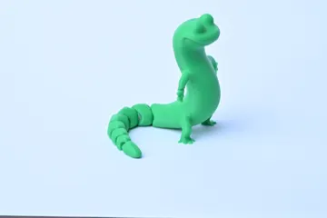 Modelo para impresión 3D: 尾巴可动铰链蜥蜴小玩具 — vista de referencia 4