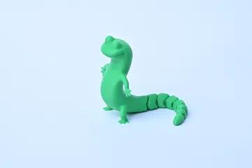 Modelo para impresión 3D: 尾巴可动铰链蜥蜴小玩具 — vista de referencia 5