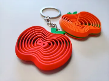 Accesorio para impresora 3D: 解压苹果挂件 — vista de referencia 4