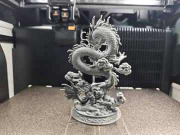 Modelo para impresión 3D: 神龙 — vista de referencia 4