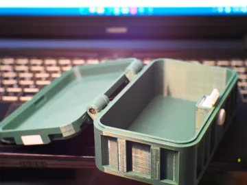 Modelo para impresión 3D: 可上下堆叠收纳盒 — vista de referencia 4