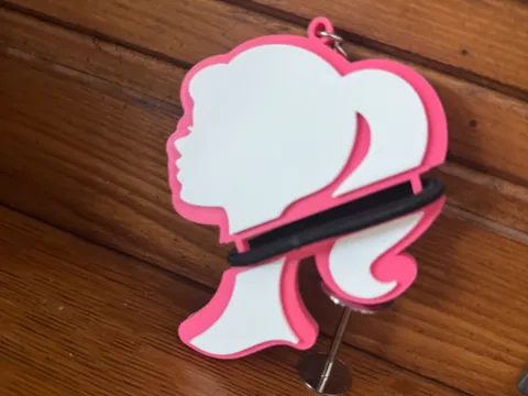 Soporte para ligas de pelo Barb — referencia de MakerWorld