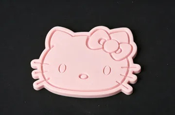 Modelo para impresión 3D: hello Kitty 杯垫 — vista de referencia 3