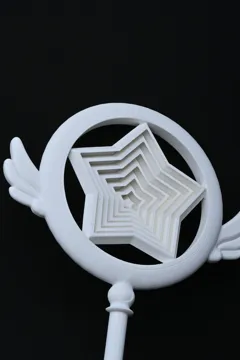 Modelo para impresión 3D: 魔法棒萝卜塔解压玩具 — vista de referencia 4