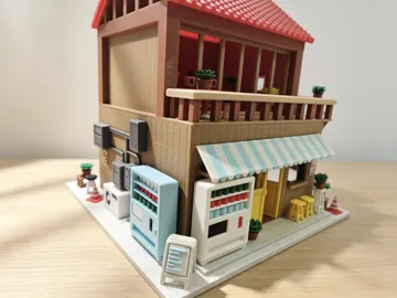 Modelo para impresión 3D: 怀旧-街道小店 — vista de referencia 3