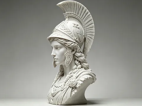 Modelo para impresión 3D: 战争女神-雅典娜 — referencia de MakerWorld