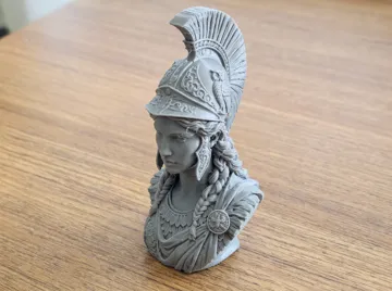 Modelo para impresión 3D: 战争女神-雅典娜 — vista de referencia 3