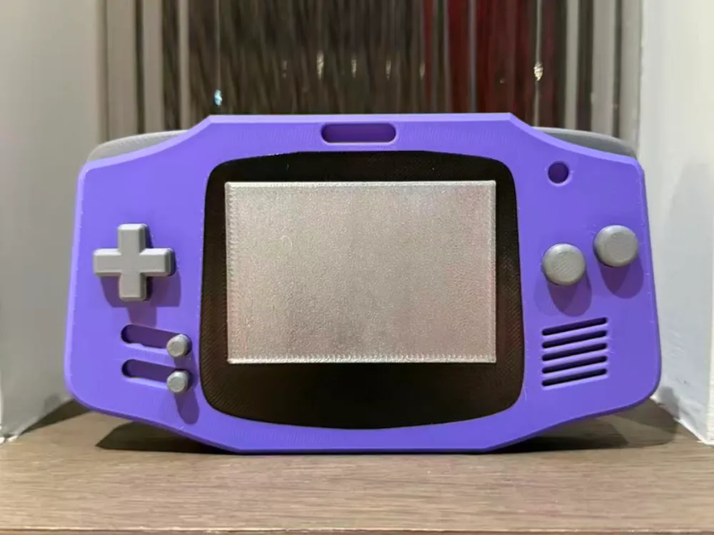 Accesorio para impresora 3D: GBA 多色拆件打印（无需ams，无需支撑）. Referencia del modelo original.