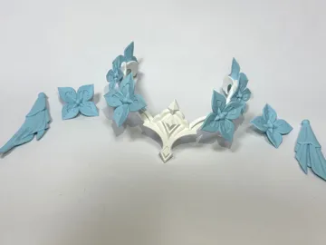 Modelo para impresión 3D: 原神 沃雅妮莎的头饰 — vista de referencia 4