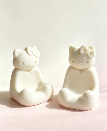 Modelo para impresión 3D: Kitty小沙发手机支架 — vista de referencia 5