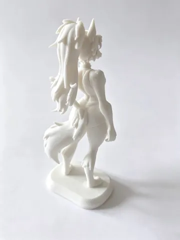 Modelo para impresión 3D: 极恶老大 露娜手办 — vista de referencia 3