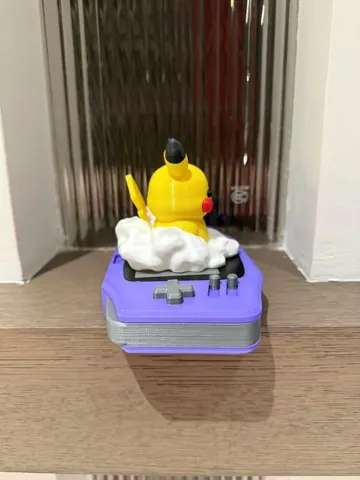 Accesorio para impresora 3D: 钻出GBA的皮卡丘 多色拆件打印(无需ams,无需支撑) — vista de referencia 4
