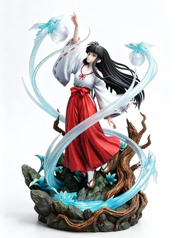 Modelo para impresión 3D: 犬夜叉-桔梗 — vista de referencia 2