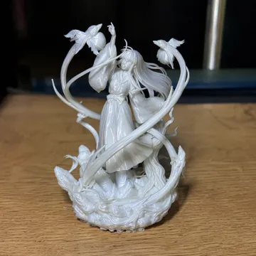 Modelo para impresión 3D: 犬夜叉-桔梗 — vista de referencia 5