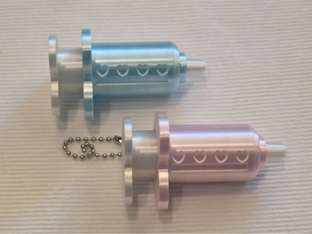 Modelo para impresión 3D: 爱心注射器点击器. Referencia del modelo original.