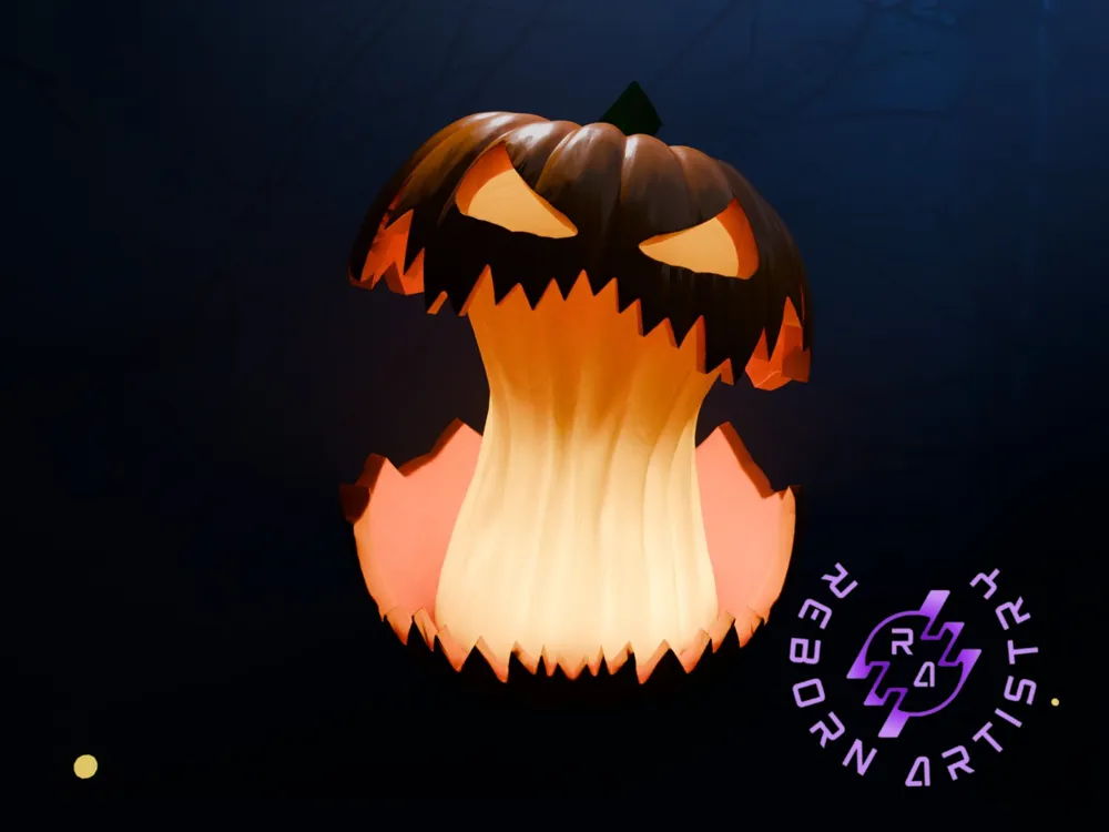 Accesorio de iluminación decorativa: Jack O Glow. Referencia del modelo original.
