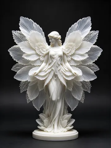Modelo para impresión 3D: 琉璃千翼 — vista de referencia 2