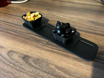 Bandeja organizadora: Japandi Snack Tray — vista de referencia 4