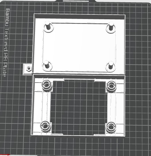 Modelo para impresión 3D: 我的世界按钮外壳 — vista de referencia 3