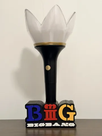 Modelo para impresión 3D: BigBang20周年应援棒底座 — vista de referencia 3