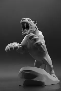 Modelo para impresión 3D: 杀戮的剑齿虎 — vista de referencia 2