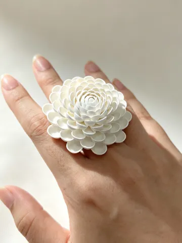 Modelo para impresión 3D: 花之戒“雏菊” — vista de referencia 2