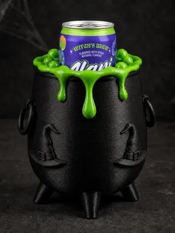 Adorno temático: Witch’s Cauldron 16 oz Energy Drink Can Holder — vista de referencia 2