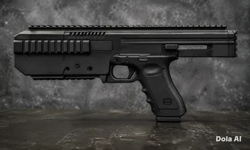 Figura decorativa: KIT AIRSOFT GLOCK 17 G4 PARA CARABINA — vista de referencia 2