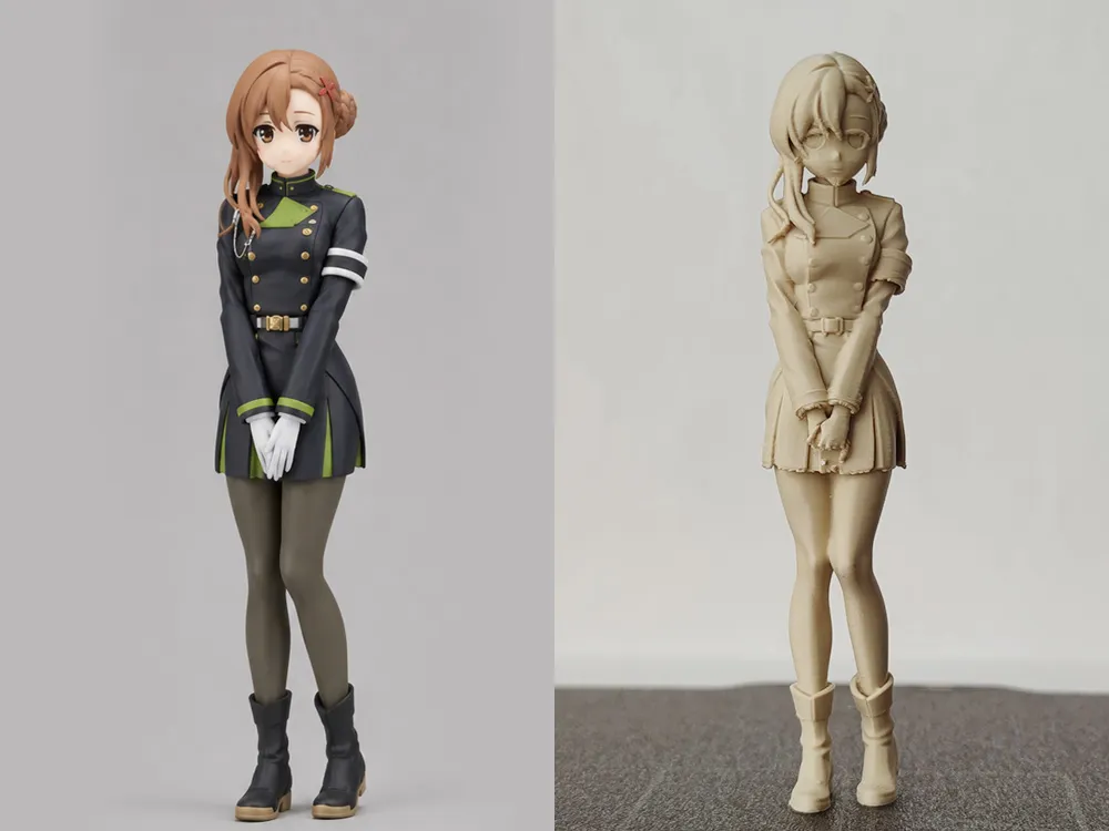 Modelo para impresión 3D: 花依小百合 手办. Referencia del modelo original.