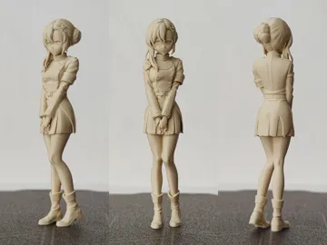 Modelo para impresión 3D: 花依小百合 手办 — vista de referencia 2