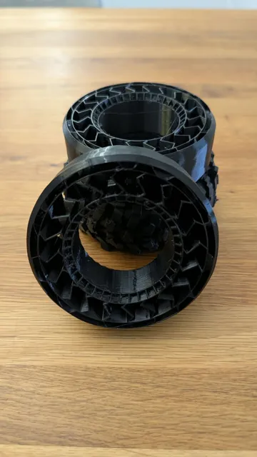 Modelo para impresión 3D: RC Crawler Tire Inlay No Foam — vista de referencia 4