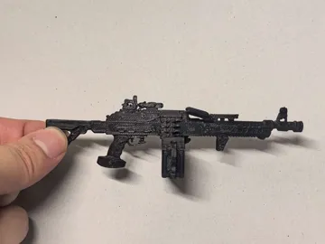 Modelo para impresión 3D: 三角洲行动 满改 PKM — vista de referencia 5