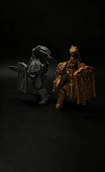 Modelo para impresión 3D: 战斗兵人 — vista de referencia 3