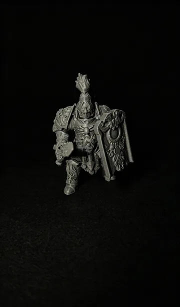 Modelo para impresión 3D: 战斗兵人 — vista de referencia 4