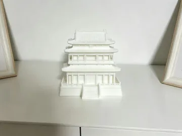 Modelo para impresión 3D: 历史建筑-三重檐古楼阁 — vista de referencia 3
