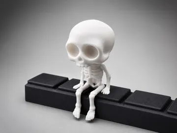 Adorno temático: Sitting skeleton v2 — vista de referencia 5