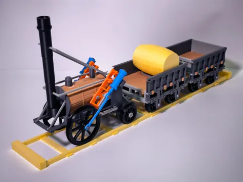 Modelo para impresión 3D: 1829蒸汽火车 — referencia de MakerWorld