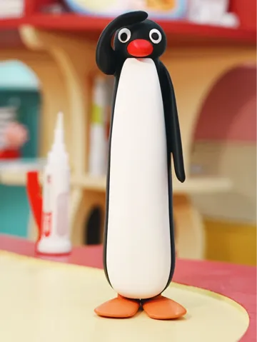 Modelo para impresión 3D: 长长的pingu背后可安装电视遥控器 — vista de referencia 2