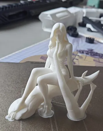 Modelo para impresión 3D: 梦中的小仙女 — vista de referencia 5