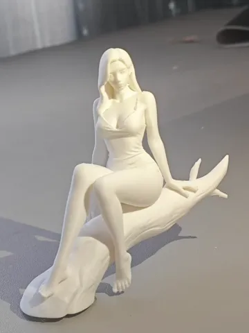 Modelo para impresión 3D: 梦中的小仙女 — vista de referencia 2