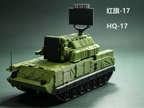 Modelo para impresión 3D: 红旗-17 防空导弹系统 1:35 — referencia de MakerWorld