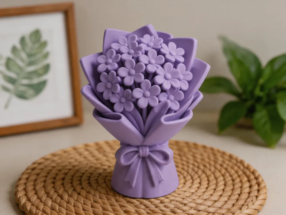 Modelo para impresión 3D: 雏菊花束. Referencia del modelo original.
