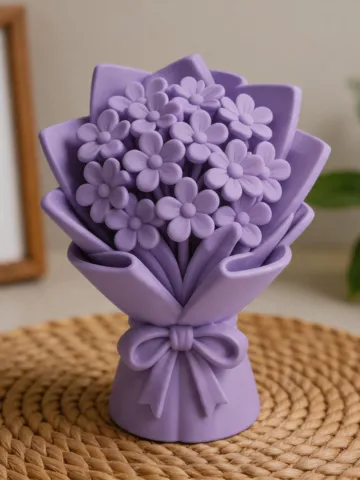 Modelo para impresión 3D: 雏菊花束 — vista de referencia 2