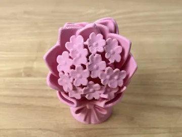 Modelo para impresión 3D: 雏菊花束 — vista de referencia 3