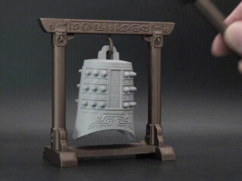Modelo para impresión 3D: 曾侯乙编钟 — referencia de MakerWorld